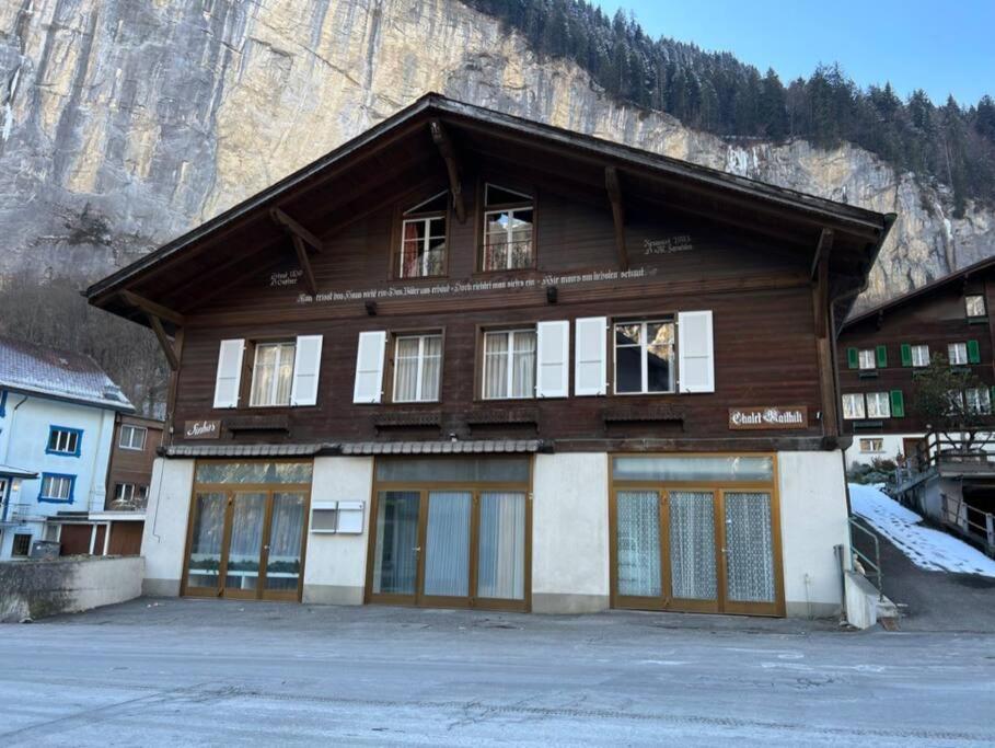Chalet Maithili Lauterbrunnen -152-Year-Old Majestic Chalet Luaran gambar