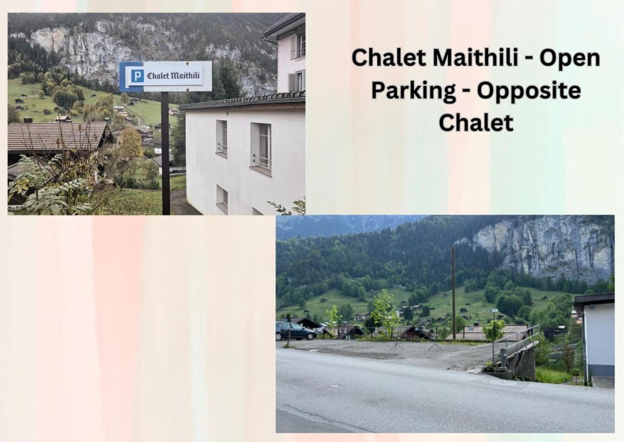 Chalet Maithili Lauterbrunnen -152-Year-Old Majestic Chalet Luaran gambar